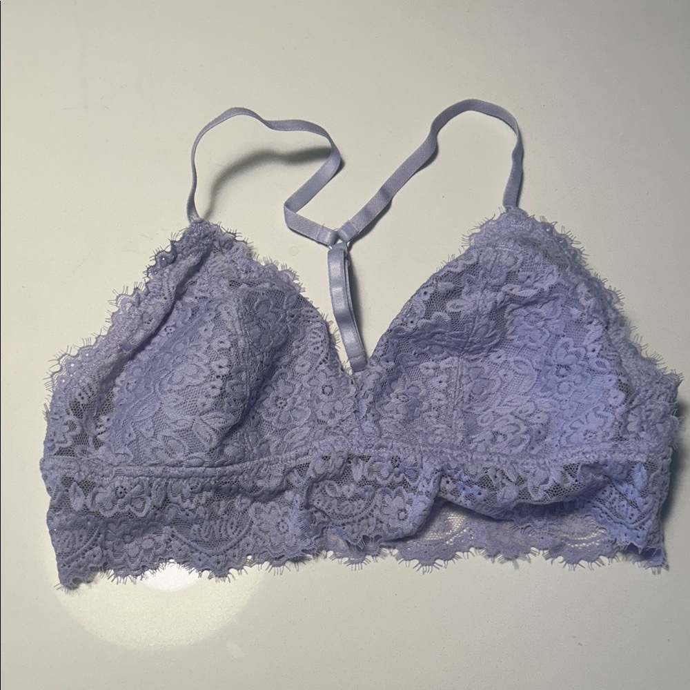 Aerie Lavender Lace Bralette